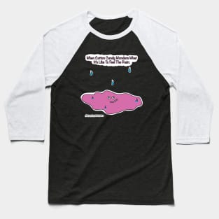 Cotton Candy Rain Baseball T-Shirt